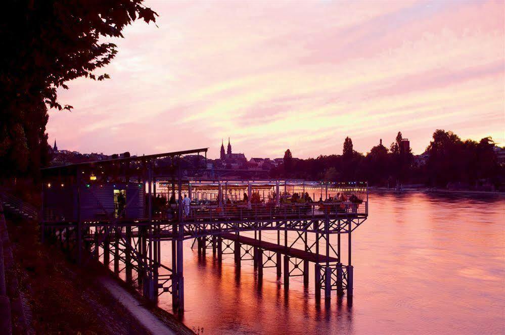 Dasbreitehotel Am Rhein Basilea Esterno foto